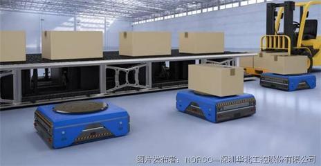 华北工控:AMR智能物流机器人正成为智能工厂的“标配”